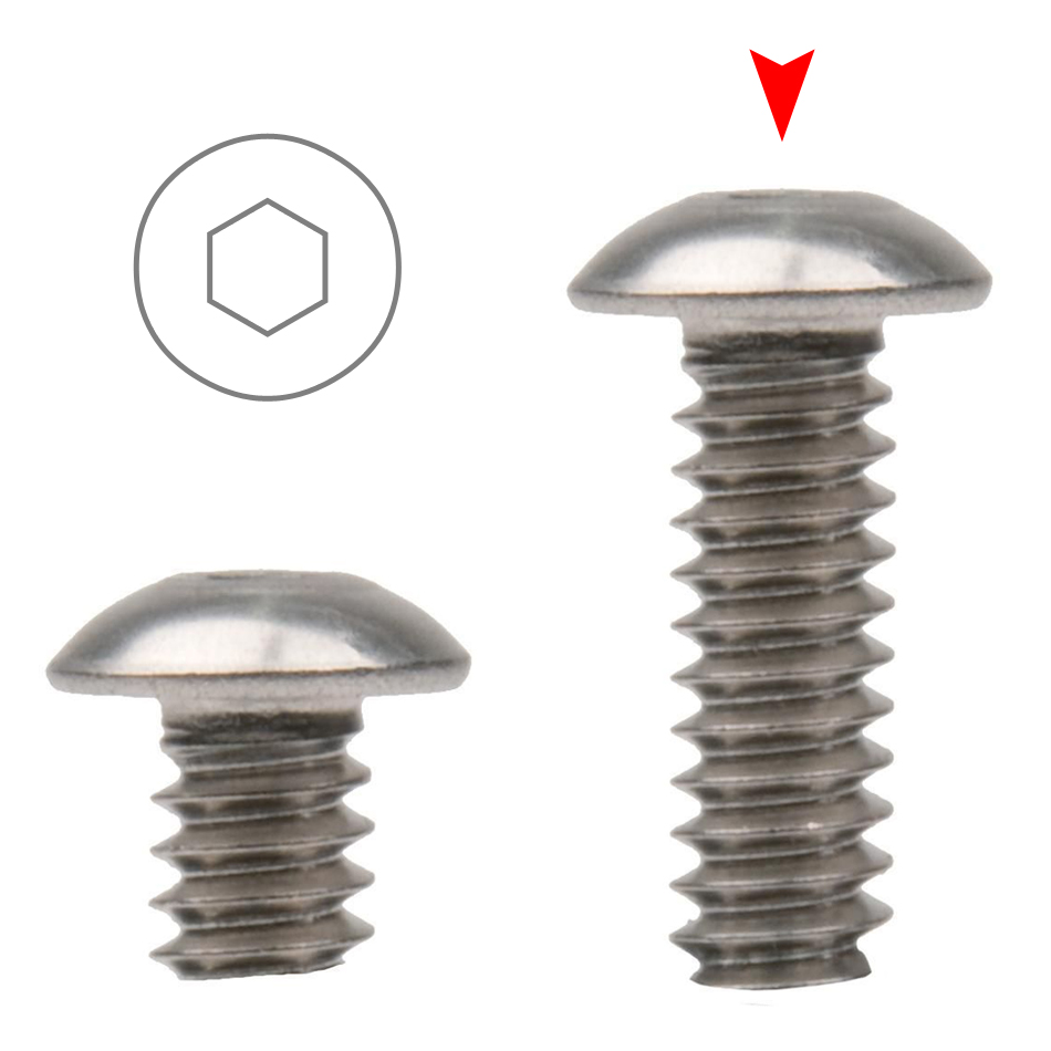 #6-32 x 1/2" Screw