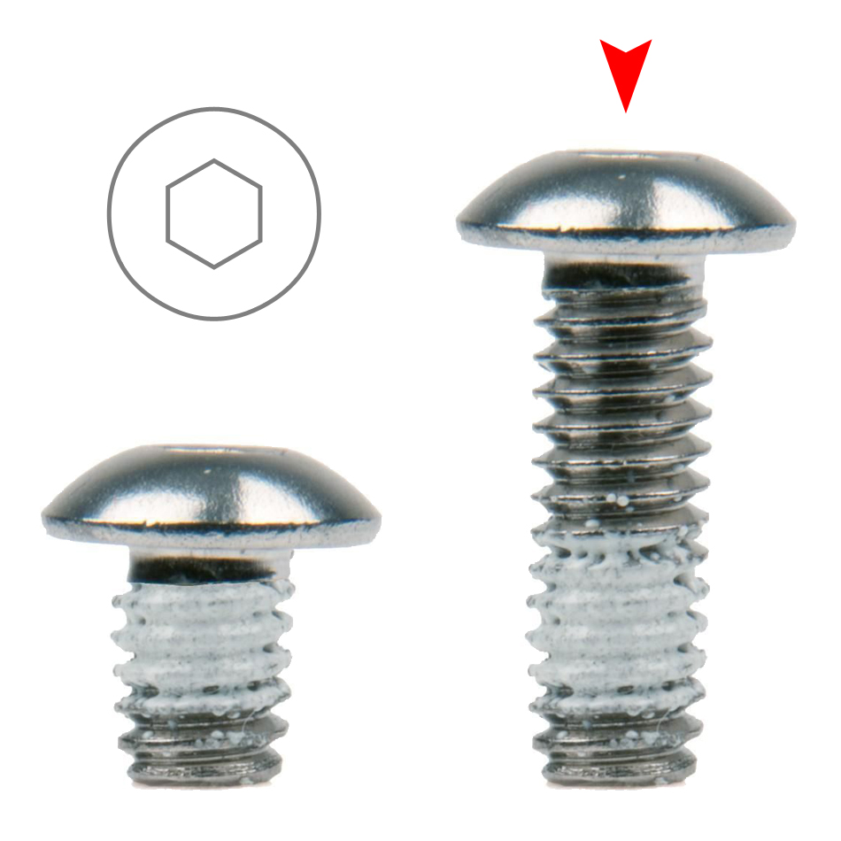 #8-32 x 1/2" Locking Screw