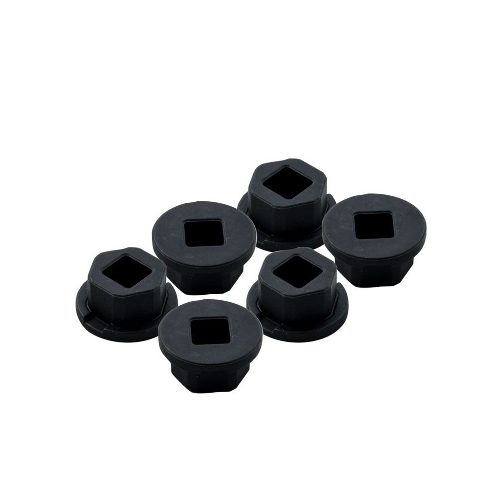 1/2" VersaHex Adapters (1/4" Square Bore, 1/4" Long)