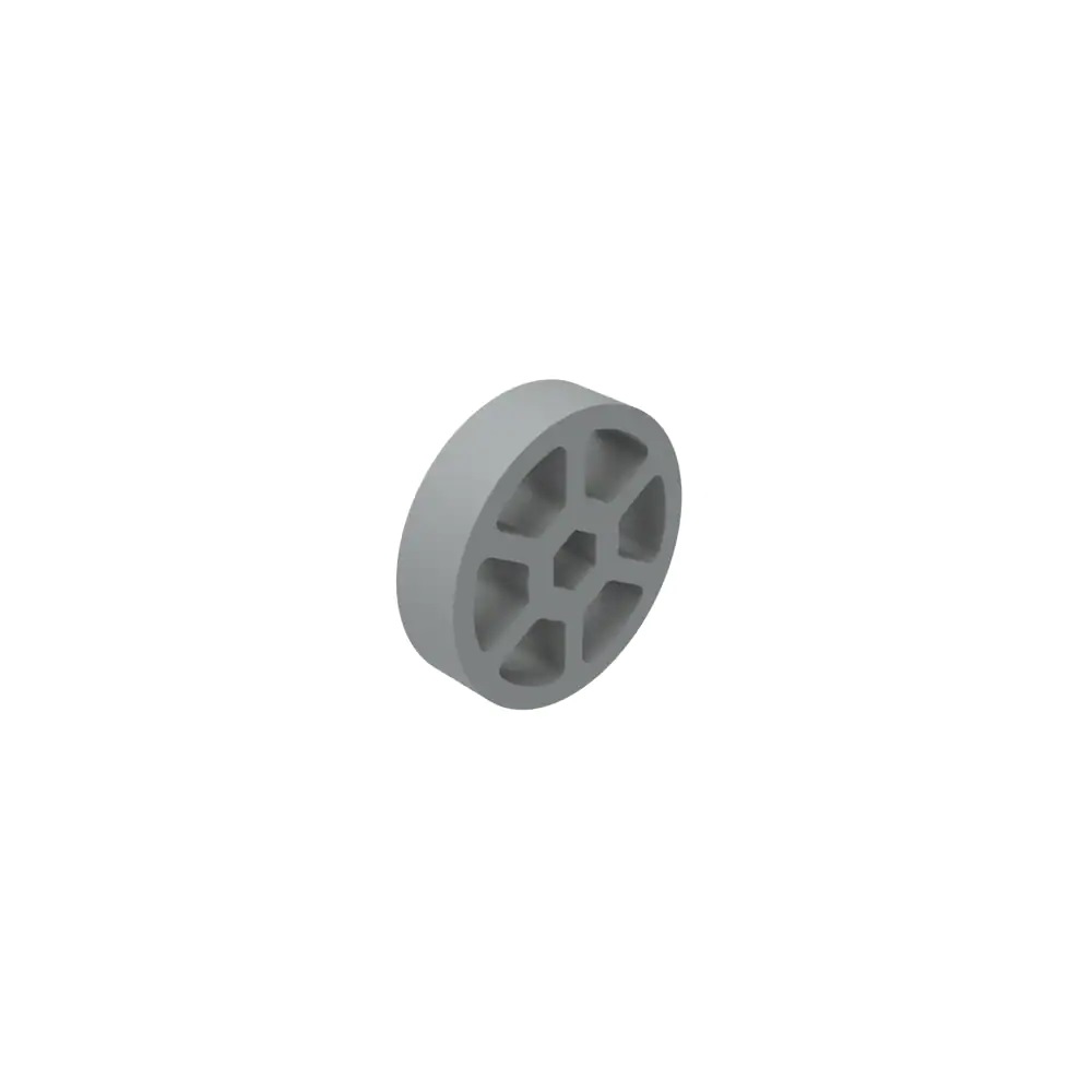 Straight Flex Wheel (2" OD x 1/2" WD, 1/2" Hex Bore, 45A)